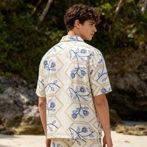 Chemises islamiques brodées, chemises décontractées à fleurs, chemises fantaisie pour hommes de haute qualité, chemises sur mesure pour hommes, chemises de Turquie. - Product Image 5