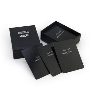 Juego de cartas barato respetuoso con el medio ambiente Impresión de papel Logotipo personalizable Juegos de cartas en blanco <span class=keywords><strong>Tash</strong></span> - Product Image 2