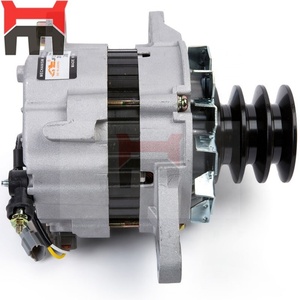 อะไหล่ไฟฟ้ารถขุด 6HK1 เครื่องกำเนิดไฟฟ้ากระแสสลับ 1-81200590-2 1-81100414-1 - Product Image 6