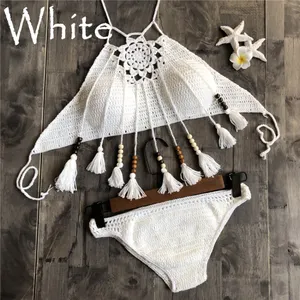 2020 new fashion Bohemia beachwear swim suit african brazilian swimwear women sexy crochet bikini