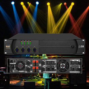 Amplificador de Transformador Digital Profesional de 2U y 4 Canales, 2300W*4, Baja Distorsión, Buena Calidad de Sonido, Metálico, para Conciertos y Eventos en Vivo - Product Image 4