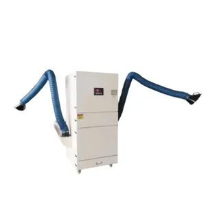 15KW lớn Khối lượng không khí Lọc Cartridge Dust Collector Cyclone separator