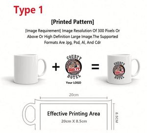 Custom 11 Oz Drinkware Ceramic Mug Christmas Sublimation Brand Ceramic Coffee Mug With Printed Logo for Promotional <b>Gift</b> - Product Image 2