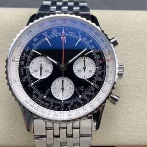 Gran oferta de reloj deportivo de lujo de acero inoxidable de 43mm para hombre, resistente al agua cronógrafo automático, multifunción para entusiastas de los deportes - Product Image 4