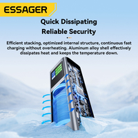 Essager F3011 Power Bank 140W avec Écran LED Numérique 27000mAh, Chargeur Portable pour Ordinateur Portable et Téléphone