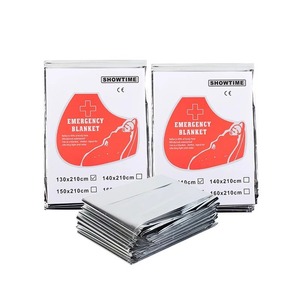 Couverture Thermique d'Urgence Double Face Argentée, Survie en Extérieur, Portable, Camping, Premiers Secours, Prévention de l'Hypothermie - Product Image 5