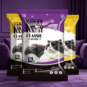 Litière pour chat en vrac en gros – Contrôle des odeurs, 99 % sans poussière – Litière pour chat en bentonite premium - Product Image 1