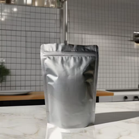 Stand up Pouch Sac refermable en mylar anti-odeur de 5 gallons avec fermeture à glissière 1000ml Sac en mylar d'un gallon pour le stockage des aliments