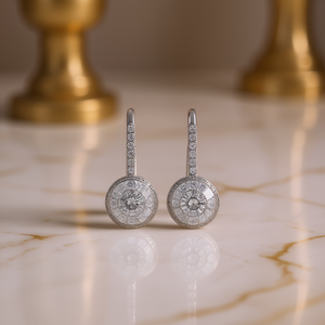 Orecchini da Donna con Zirconi Cubici, Gioielli alla Moda - Product Image 2