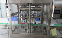 Remplisseuse automatique de bouteilles en plastique boisson liquide lait jus de fruits sauce soda pâte d'olive cornichons pot machine de remplissage capsulage