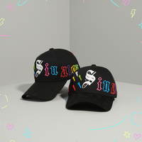 Casquettes de baseball sportives de luxe en gros à 5 panneaux personnalisées avec cadre en A, en daim, ornées de strass, avec carte NFC pour hommes