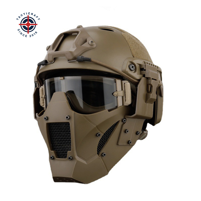 Outdoor New Tactical Nylon Hunting Security Helmet Made in China Model Fan Simulation Game