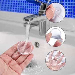 Protector de Pared para Manija de Puerta, Amortiguador de Goma Transparente, Silenciador, Adhesivo Protector de Pared, Almohadilla Protectora - Product Image 4