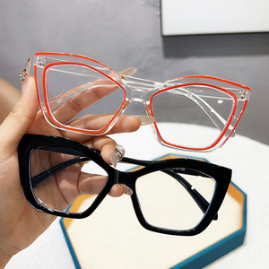 Gafas de miopía para hombres y mujeres, montura para miopía que se puede combinar con montura de gafas de <span class=keywords><strong>arte</strong></span> Retro, montura de gafas de luz azul - Product Image 3