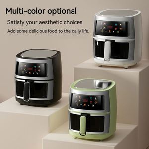 Friteuse à air chaud sans huile Silvercrest, en acier inoxydable, 4,5L, 6L, 8L, 15L, la meilleure selon Consumer Reports, comme présentée dans la publicité - Product Image 4