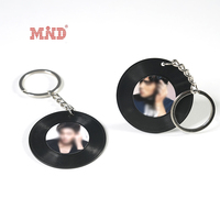 批发 NFC 迷你 CD 钥匙扣黑胶唱片钥匙扣 DIY 音乐会韩流音乐专辑钥匙扣