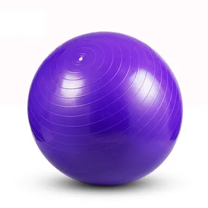 La mejor opción Accesorios de fitness Anti-Burst Smooth Matte Nantong Orange Balance Yoga Ball