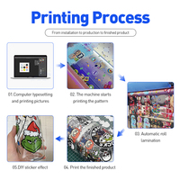 Layanan Purna Jual Luar Negeri Stiker Cangkir Baru Casing Ponsel Printer Kulit Flex Tinta UV Printer DTF