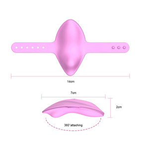 Clitoris stimulatie seks vlinder onzichtbare draagbare draadloze vibrerende slip met afstandsbediening vibrator voor vrouwen - Product Image 4