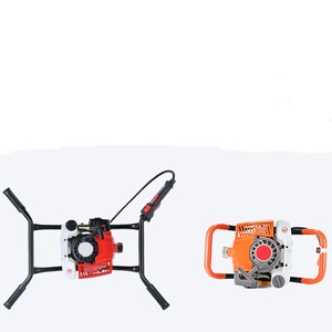 High-Power 52cc Industrial Grade Handheld Gasoline <b>Punch</b> <b>Machine</b> DIY Agricultural Drill Digger Earth Augers Engine 1 Year - Product Image 2