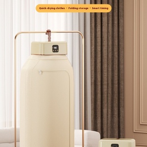 2025 Nice Design 4 Hour <b>Timer</b> Power Saving Quiet Household Clothes Drying Machine 600W Foldable Clothes Dryer with Drying Hood - Product Image 6
