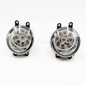 Faros Antiniebla LED para Toyota Corolla 2007 2008 2009 2010, Cubierta <span class=keywords><strong>de</strong></span> <span class=keywords><strong>Faro</strong></span> Antiniebla, Rejilla, Bisel, Cables, Interruptor, <span class=keywords><strong>Faro</strong></span> Delantero H11 - Product Image 3
