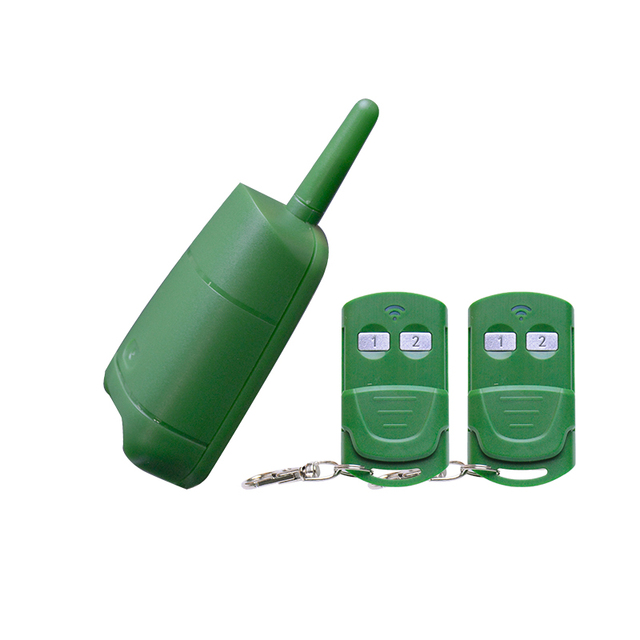 Dual-channel Two-way Transceiver Integrated Waterproof IP54 Universal Receiver Set Long-range Antenna Controller Door Switch