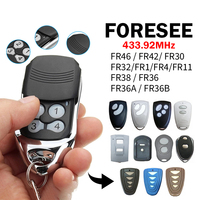 Ouvre-porte de Garage, télécommande pour FORESEE FR36A FR36 FR11 FR1 FR4 FR30 FR32 FR38 FR42 FR46 433MHz