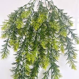 Plante artificielle décorative, feuilles de fougère <span class=keywords><strong>en</strong></span> PE vertes, guirlande de fleurs, plante suspendue artificielle, jardin, salon, plante <span class=keywords><strong>en</strong></span> <span class=keywords><strong>pot</strong></span> - Product Image 6