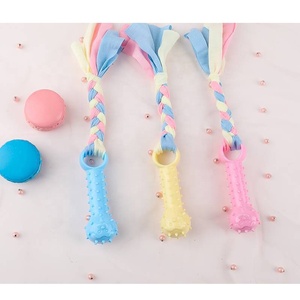 Tough TPR Durable Dog Chew Toys para masticadores agresivos Raza grande Cuerda indestructible Juguetes para masticar mascotas - Product Image 4