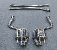 Échappement Catback Valvetronic FEO Silencieux d'Échappement de Voiture pour Mercedes-Benz S400/S500/S600/S63L W221 W222 Système d'Échappement de Course