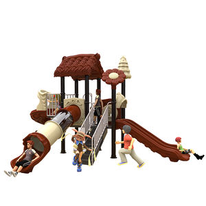 Jeux à thème pour enfants Équipement Jeux Toboggan en plastique extérieur Bébé Équipement pour enfants Maison Aire de jeux extérieure pour la maternelle - Product Image 5