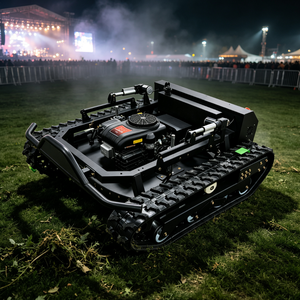 <strong>Wireless</strong> Remote Control Lawn <strong>Mower</strong> Tracked Crawler Slope Grass Cutter Gasoline Hillside Brush <strong>Mower</strong> for Orchard Farm - Product Image 6