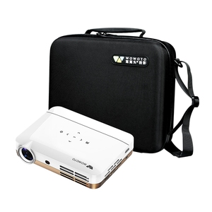 Mini <span class=keywords><strong>Proyector</strong></span> Portátil DLP HD 4K H10S con Android 9, 2K en Pantalla, Inalámbrico, 3D, WIFI, LED Inteligente, 5000 Lúmenes, Corrección Trapezoidal <span class=keywords><strong>Vertical</strong></span> - Product Image 1