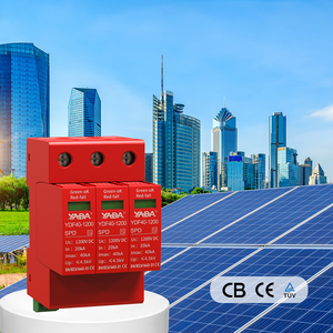 Yada อุปกรณ์ป้องกันไฟกระชาก T2 20kA ไฟฟ้ากระแสตรง1000V 1200V DC สำหรับสถานีชาร์จพลังงานแสงอาทิตย์ PV EV - Product Image 1