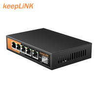 Switch Ethernet 6 ports 2,5 Gbit/s, capacité 45G, conception sans ventilateur, transmission commerciale ultra-rapide pour WiFi 6/7, hôtels et jeux Esports