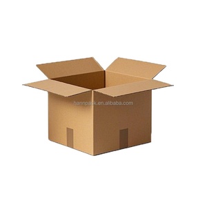 Cajas de Embalaje de Cartón Corrugado Biodegradables Impresas Personalizadas, Contenedores Cuadrados para Envío - Product Image 1