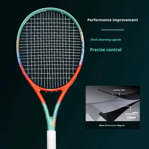 Raquette de tennis intégrée de haute qualité en carbone 27 pouces - Product Image 3