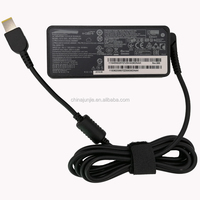 Adaptor AC Laptop 20V 3.25A 65W Ujung Persegi untuk ThinkPad PA-1650-72 ADL65NLCA3 ABS Penggunaan Desktop