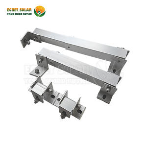 Supports solaires pour panneaux de balcon, <span class=keywords><strong>toit</strong></span> plat (15-60 ° Support central de balcon à angle réglable pour <span class=keywords><strong>toit</strong></span> plat et mur - Product Image 3