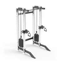 Machine de musculation commerciale à câbles croisés R02, rack à squats multifonctionnel, équipement d'entraînement de force pour salle de sport
