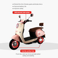 ZUBOO 2025 nouvelle moto adulte rapide 72V23AH batterie au plomb moto électrique