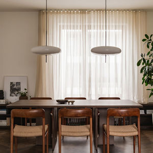 Rideaux en Tulle Modernes et Élégants de Haute Qualité pour Villas, Taille Personnalisée, Tissu Polyester, Motifs Plissés Imprimés, Design Corde Métallique - Product Image 1