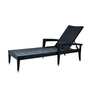 Contrato comercial ocio al aire libre/Resort de ratán piscina muebles tumbona/chaise/playa/silla reclinable