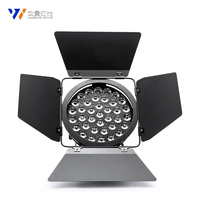 Projecteurs LED 37x10W, projecteur d'exposition automobile, contrôle DMX512, indice de protection IP33, température de couleur réglable, CRI85, voiture