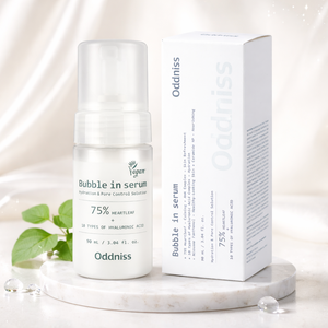 Sérum bulle K Beauty Oddniss 50ml, soin coréen à l'arbre à thé, anti-âge, 10 acides hyaluroniques, hydratation intense, soin des pores - Product Image 3