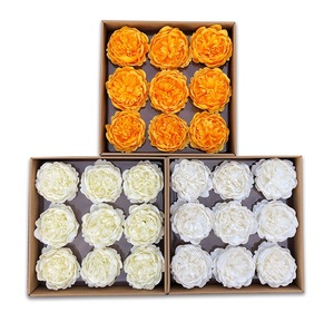 Nuovo Grande Fiore di Sapone Profumato a Peonia, 10 cm di Diametro, Fatto a Mano, per Confezione Regalo di San Valentino, Teste di Sapone Artificiali con Base a Stelo, Ingrosso - Product Image 3