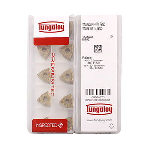 10pcs gốc <span class=keywords><strong>tungaloy</strong></span> WNMG060404-TM t9225/9215 <span class=keywords><strong>Carbide</strong></span> biến chèn cho thép và thép không gỉ - Product Image 1
