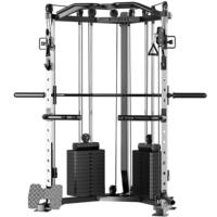 Estación de Gimnasio Comercial Multifuncional Cheongar: Jaula de Potencia, Máquina Smith, Ejercicio de Brazos, Entrenamiento de Bíceps, Acero
