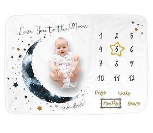 Couverture personnalisée avec logo imprimé pour bébé, couverture photo pour garçons et filles, cadeaux de naissance, couverture en polaire douce de qualité supérieure - Product Image 1